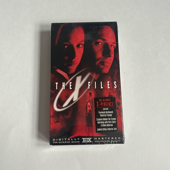 The X- Files Fight The Future / VHS 1998 / New Sealed - Picture 2 of 6